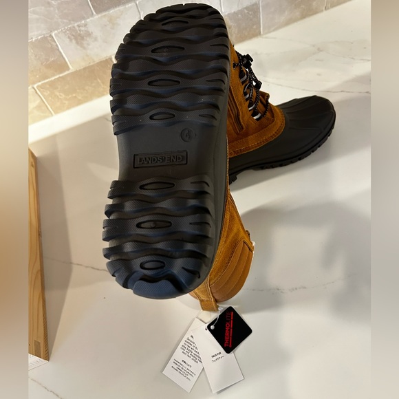 Lands End NWT big girls size 4 Sherpa fleece lined boots - Picture 8 of 14